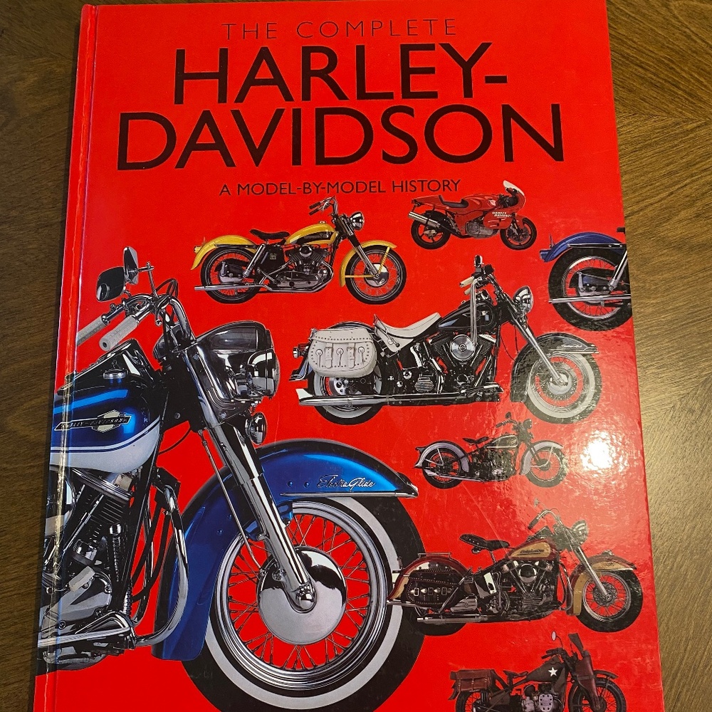 Complete Harley Davidson Bike Model Book Crestline